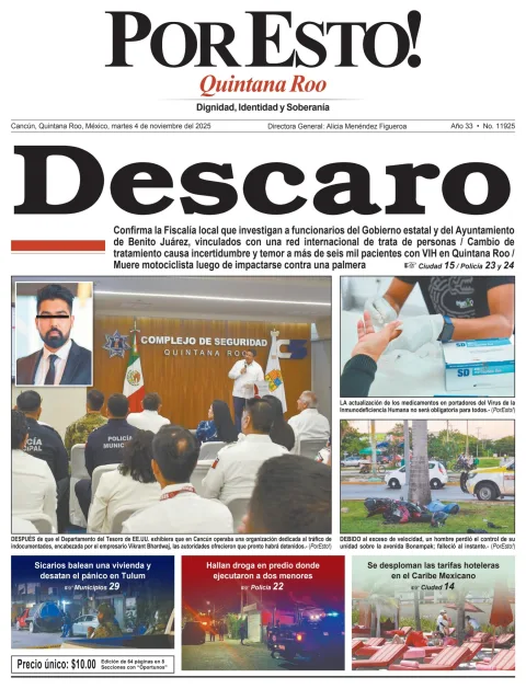 Portada de Por Esto (quintana Roo Cancun)