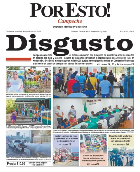 Portada de Por Esto (campeche)