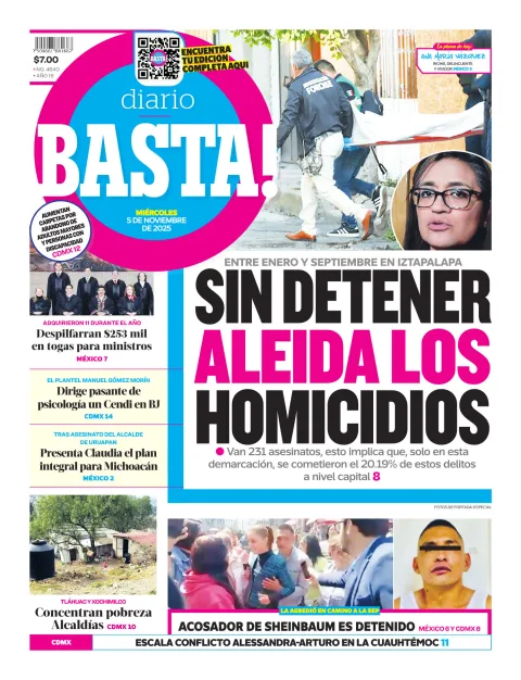 Portada de Basta! (portada)