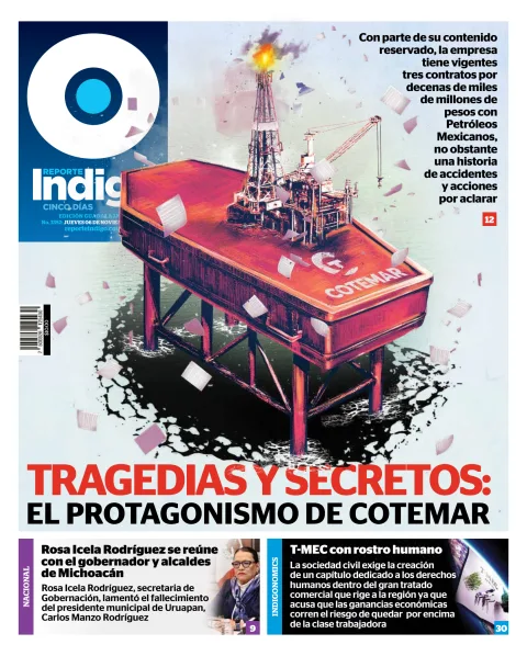 Portada de Reporte Indigo Guadalajara del jueves, 6 de noviembre de 2025