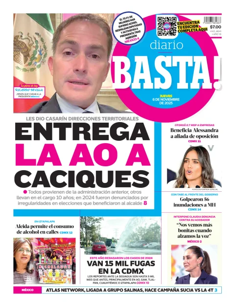 Portada de Basta! (portada)