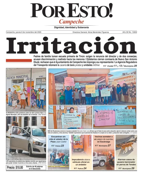 Portada de Por Esto (campeche)