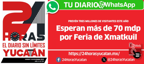 Portada de 24 Horas Yucatan