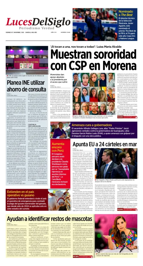 Portada de Luces del Siglo