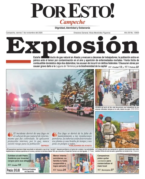 Portada de Por Esto (campeche)