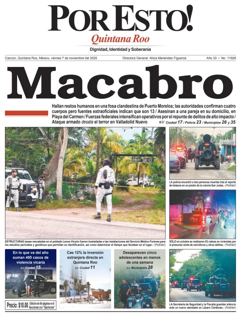 Portada de Por Esto (quintana Roo Cancun)