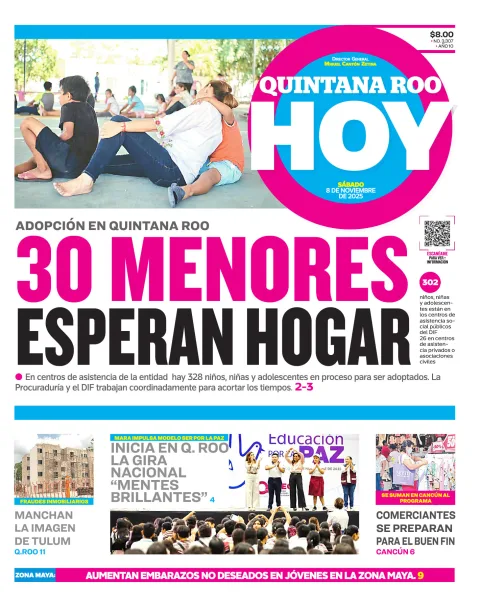 Portada de Quintana Roo Hoy (portada)