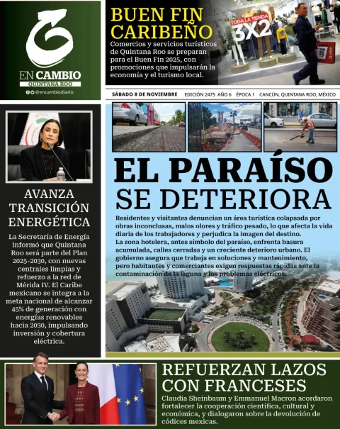 Portada de En Cambio - Quintana Roo (portada)