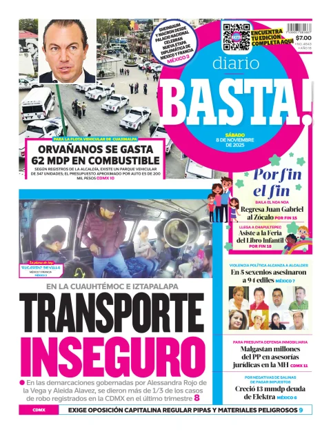 Portada de Basta! (portada)