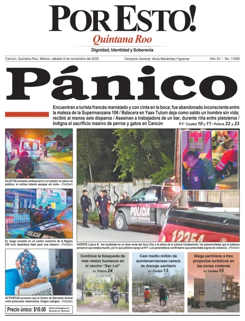 Portada de Por Esto (quintana Roo Cancun)