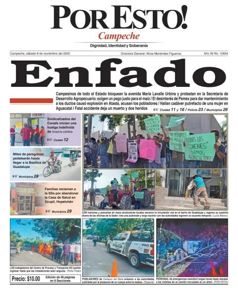 Portada de Por Esto (campeche)