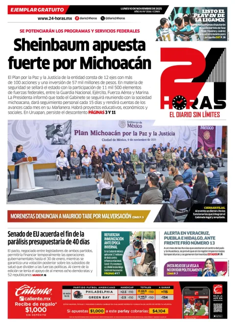 Portada de 24 Horas