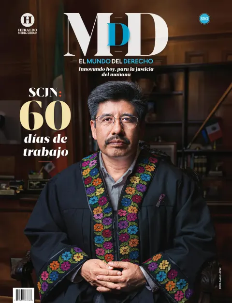 Portada de El Heraldo de Mexico - el Mundo del Derecho del 2025-11-11