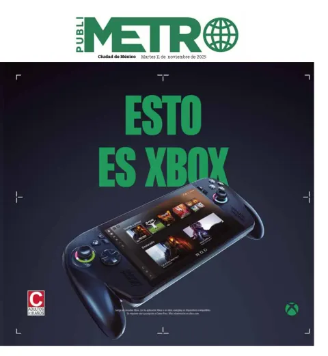 Portada de Publimetro Nacional del 2025-11-11