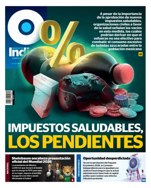 Portada de Reporte Indigo Guadalajara del martes, 11 de noviembre de 2025