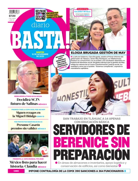 Portada de Basta! (portada)