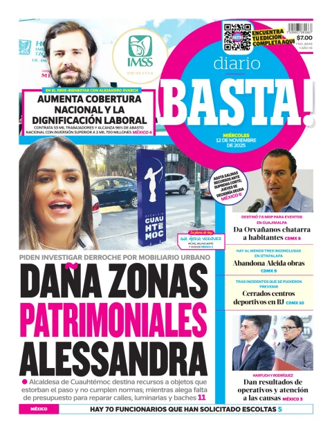 Portada de Basta! (portada)