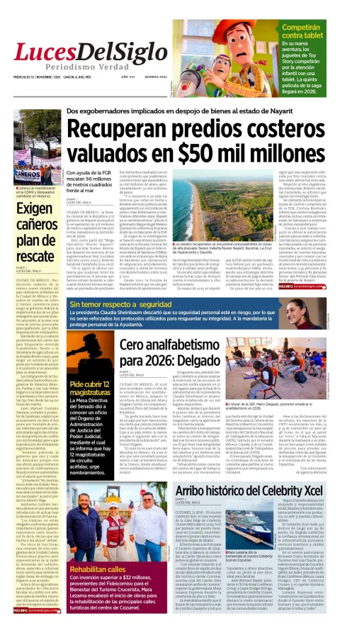 Portada de Luces del Siglo