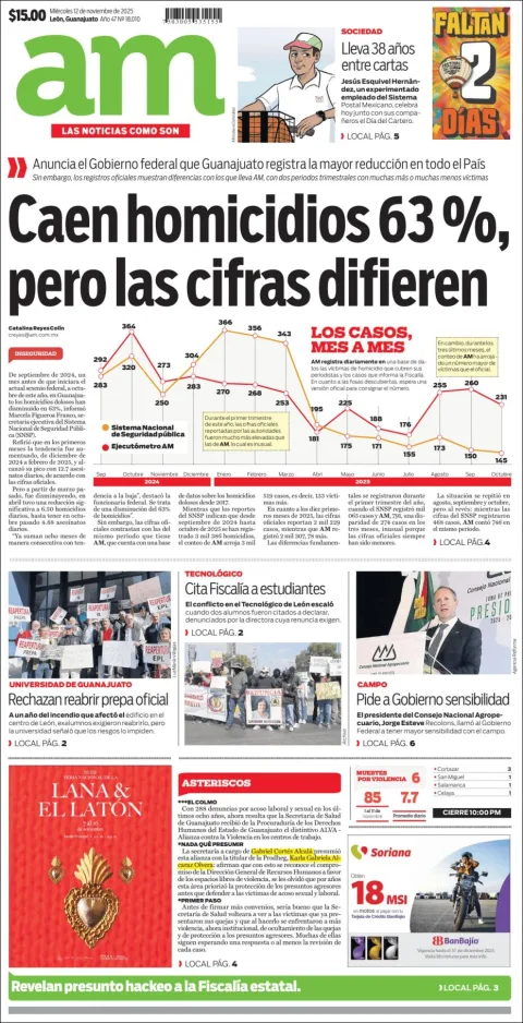 Portada de Am Corredor Industrial del miércoles, 12 de noviembre de 2025