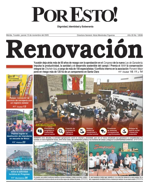 Portada de Por Esto (merida, Yucatan)