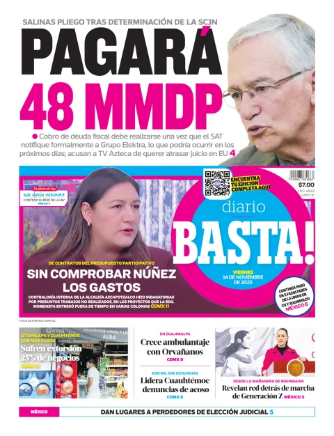 Portada de Basta! (portada)