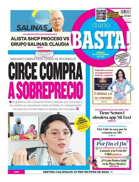 Portada de Basta! (portada)
