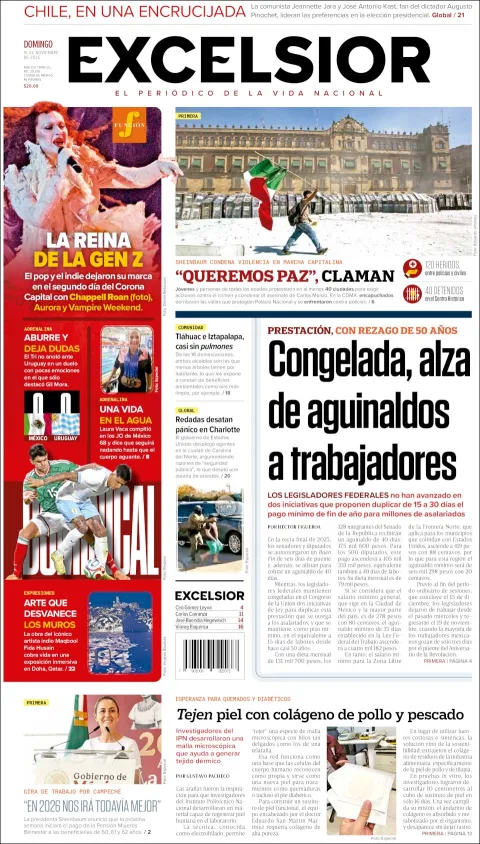 Portada de Excelsior