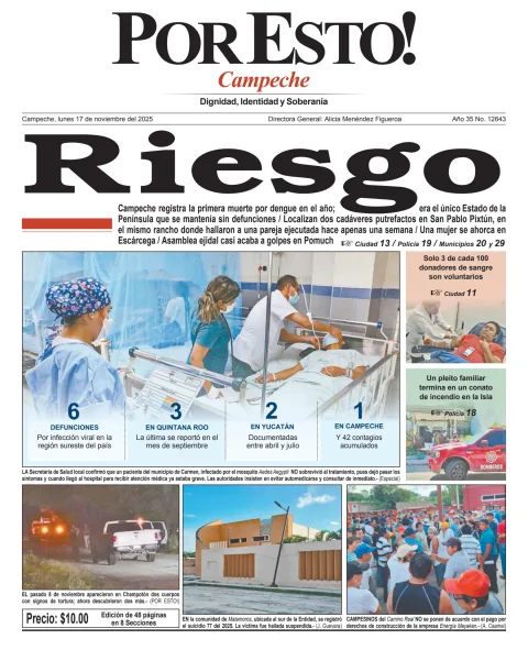 Portada de Por Esto (campeche)