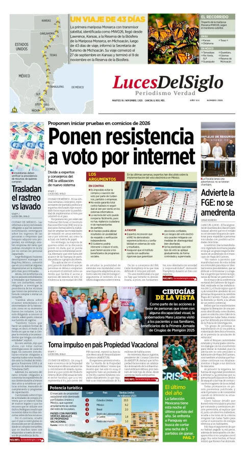 Portada de Luces del Siglo