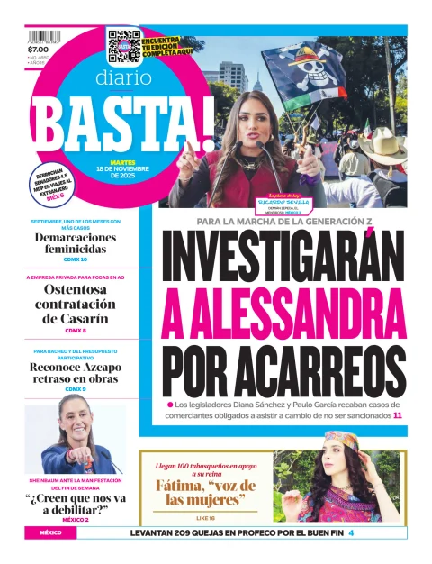 Portada de Basta! (portada)