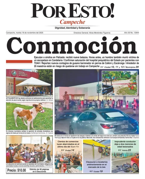 Portada de Por Esto (campeche)