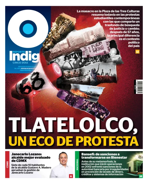Portada de Reporte Indigo Guadalajara del jueves, 2 de octubre de 2025