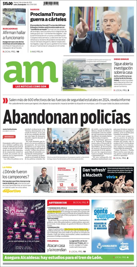 Portada de Am Corredor Industrial del viernes, 3 de octubre de 2025