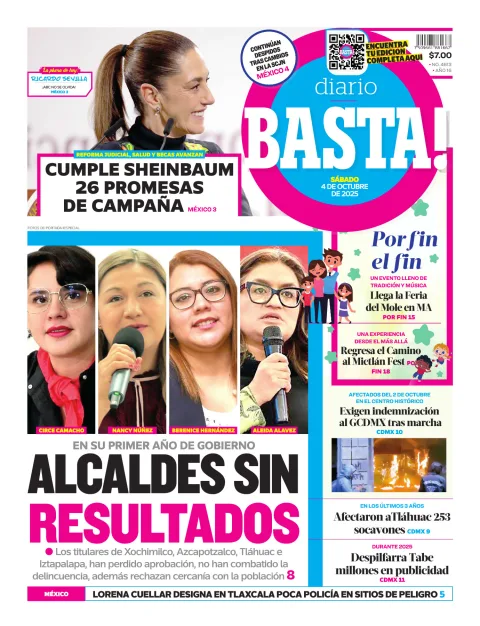 Portada de Basta! (portada)