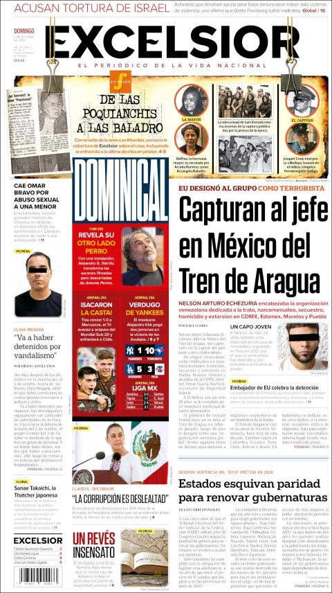 Portada de Excelsior