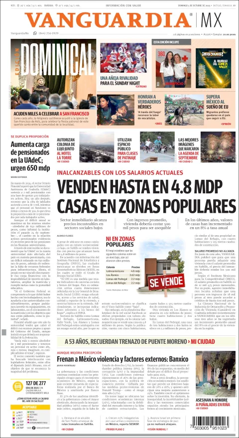 Portada de Vanguardia