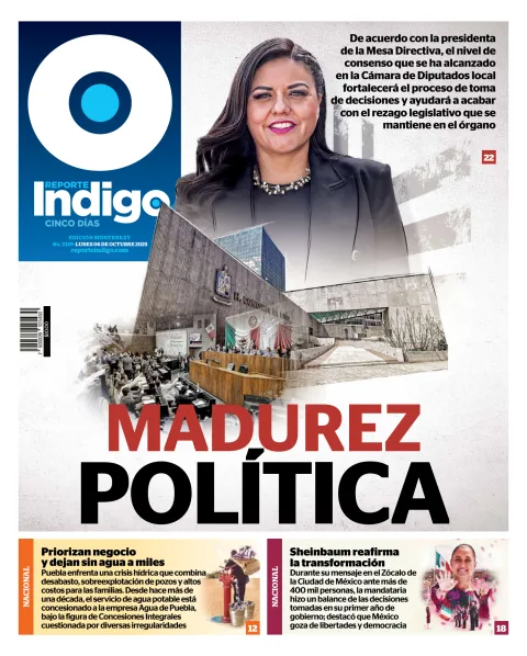 Portada de Reporte Indigo Monterrey del lunes, 6 de octubre de 2025