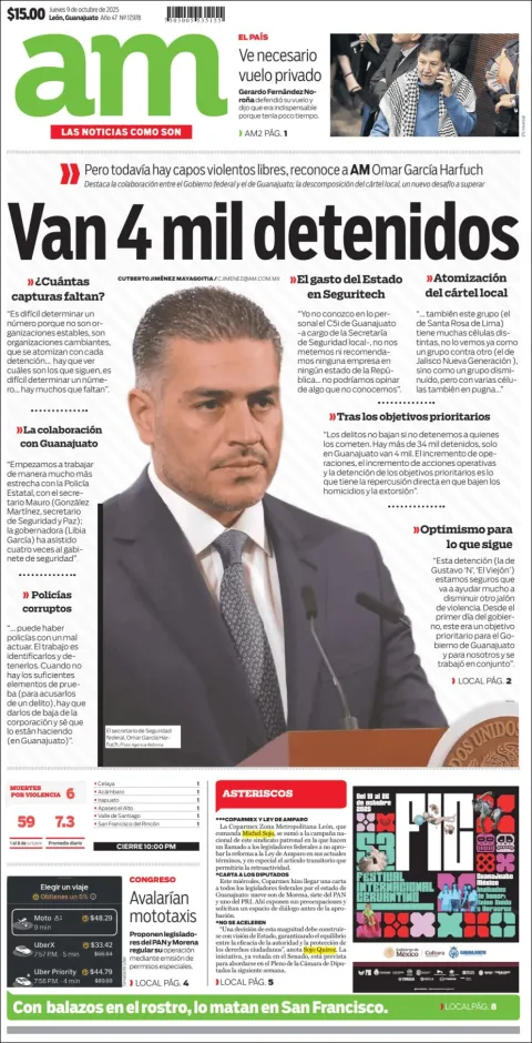 Portada de Am Corredor Industrial del jueves, 9 de octubre de 2025
