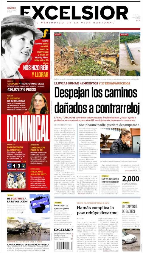 Portada de Excelsior