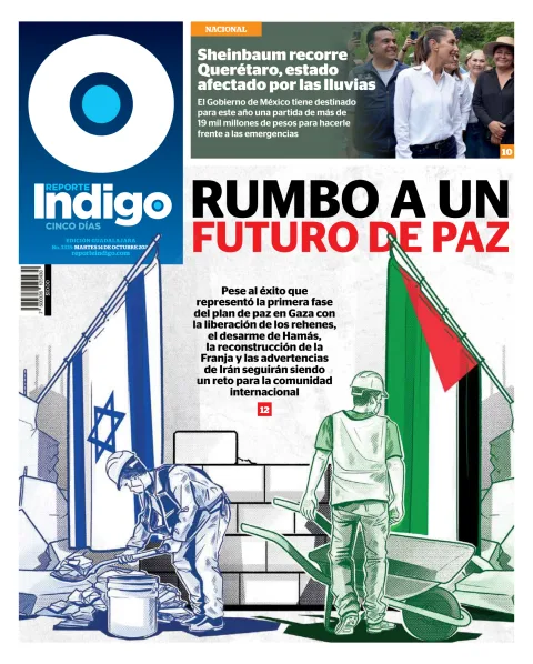 Portada de Reporte Indigo Guadalajara del martes, 14 de octubre de 2025