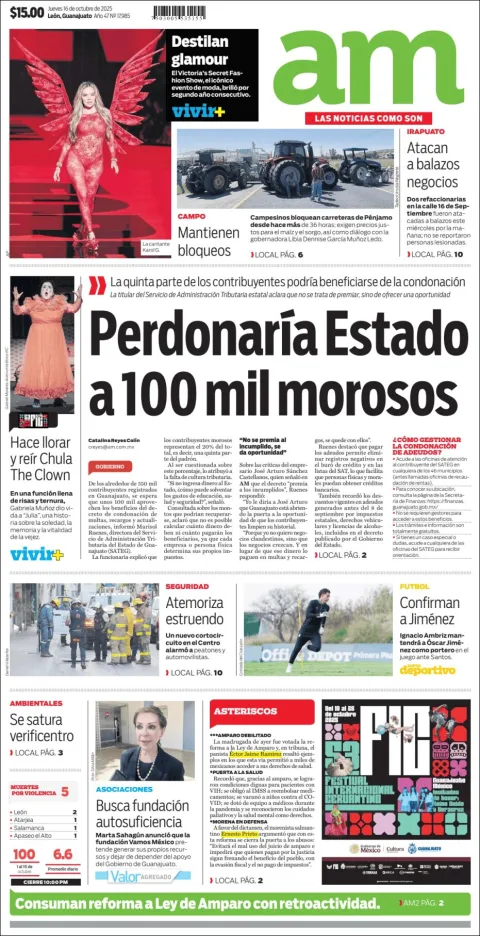 Portada de Am Corredor Industrial del jueves, 16 de octubre de 2025