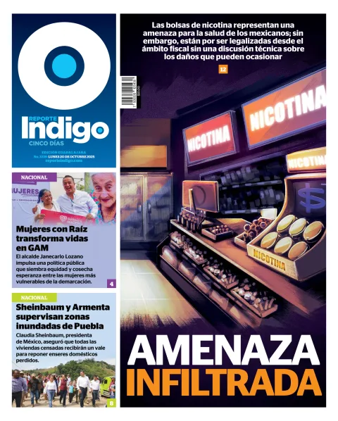 Portada de Reporte Indigo Guadalajara del lunes, 20 de octubre de 2025