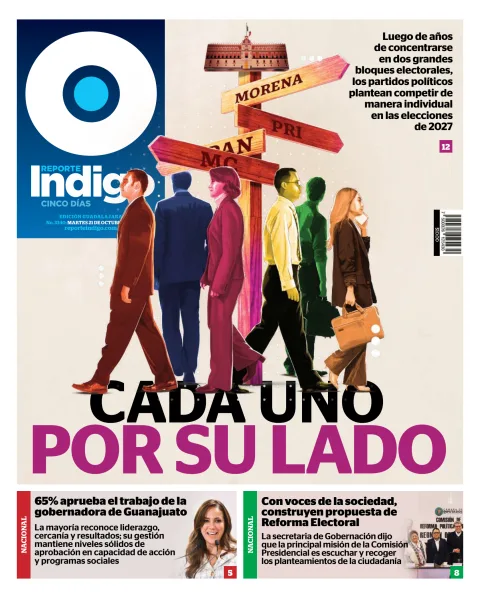 Portada de Reporte Indigo Guadalajara del martes, 21 de octubre de 2025