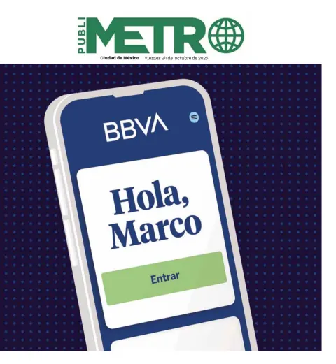 Portada de Publimetro Nacional del viernes, 24 de octubre de 2025