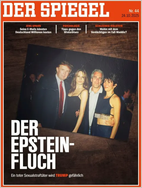 Portada de Der Spiegel del viernes, 24 de octubre de 2025