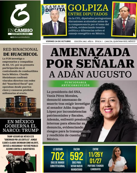 Portada de En Cambio - Quintana Roo (portada)