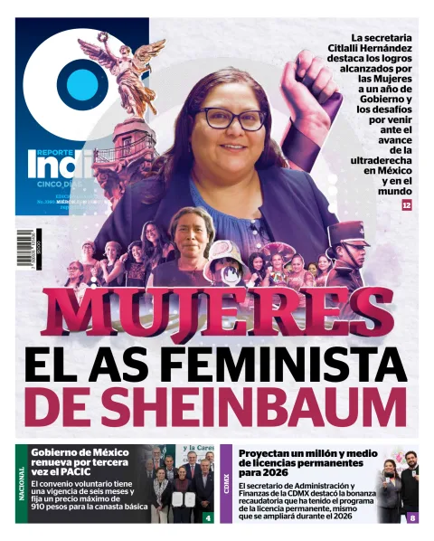 Portada de Reporte Indigo Guadalajara del miércoles, 19 de noviembre de 2025