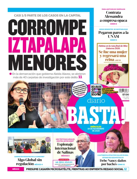 Portada de Basta! (portada)