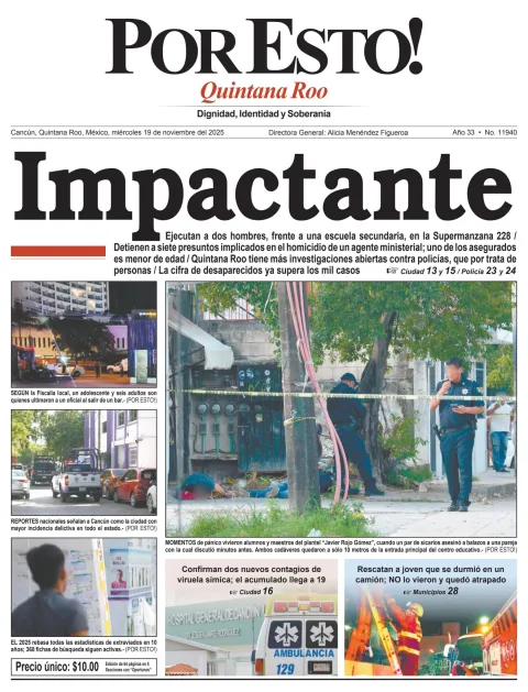 Portada de Por Esto (quintana Roo Cancun)