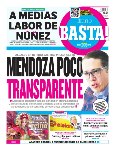 Portada de Basta! (portada)